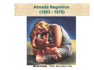 Almada Negreiros  (1893 - 1970) Maternidade,  1935; óleo sobre tela   