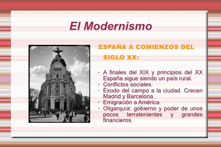 Modernismo t5