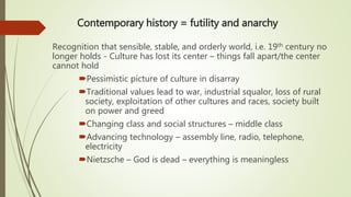 Modernism Overview Pptx Pptx