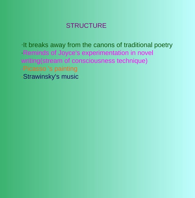 Modernist poetry