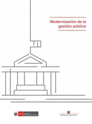 Modernización de la
gestión pública
 