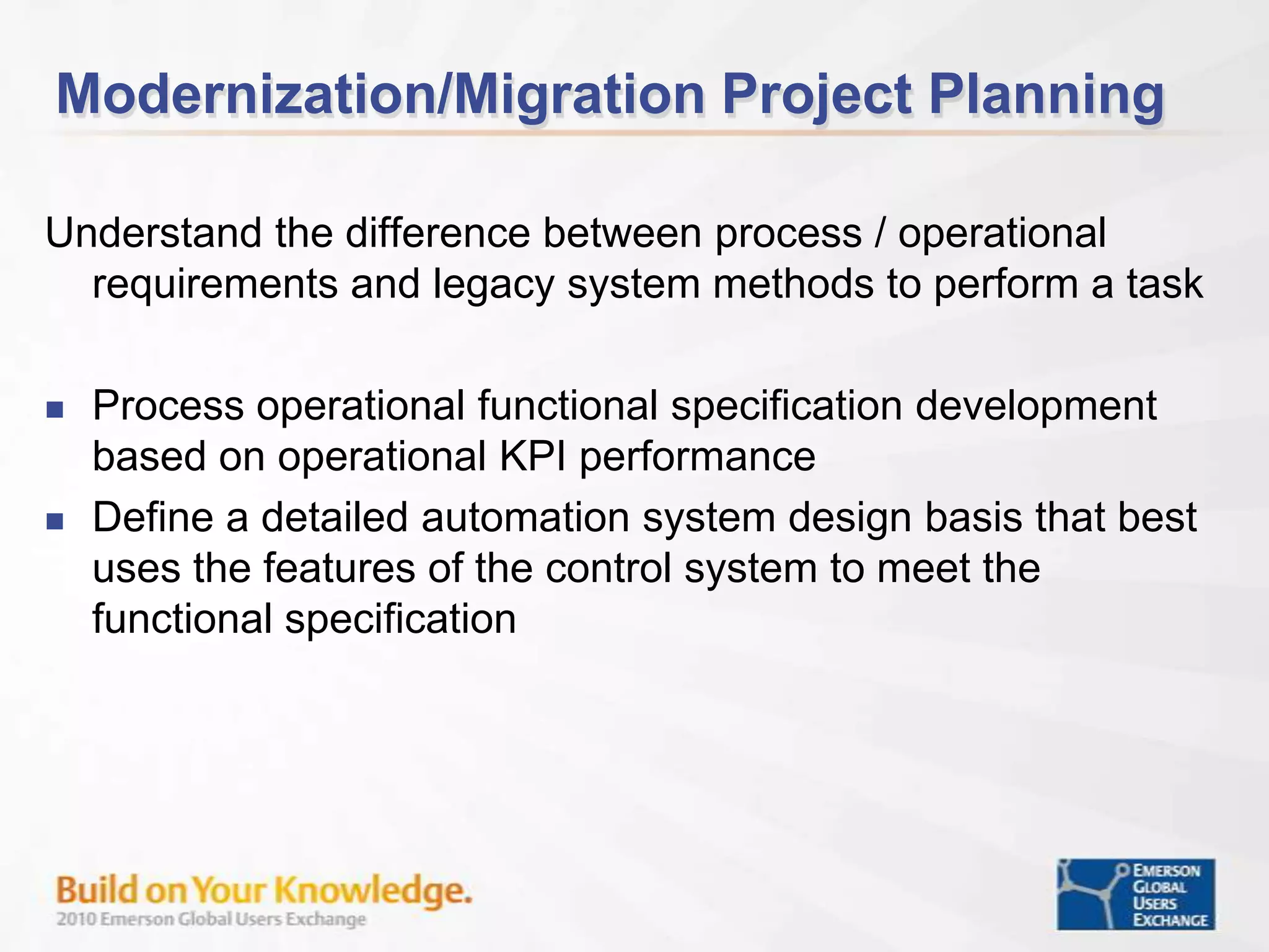 Independent Project Analysis (IPA) Model: Modernization/Migration ProjectsConsultingIdea Generation