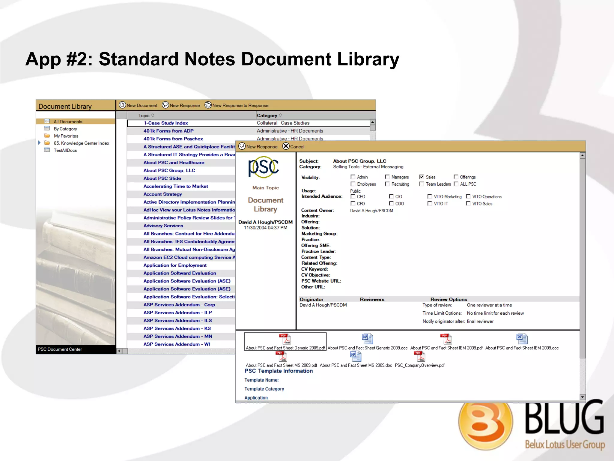 App #2: Standard Notes Document Library
 
