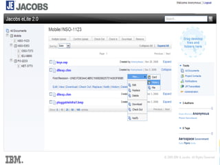 To this with xPages - Jacobs eLite 2.0




© 2013 IBM Corporation
 