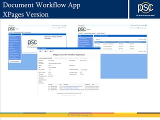 Document Workflow App
XPages Version
 