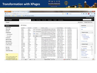 Transformation with XPages
 