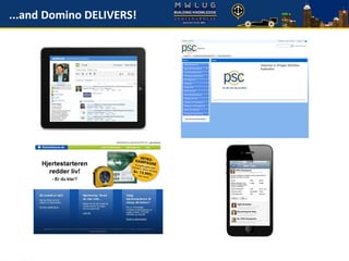 ...and Domino DELIVERS!
 