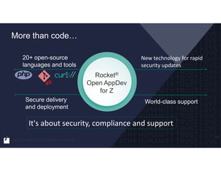 Modernizing on IBM Z Made Easier With Open Source Software