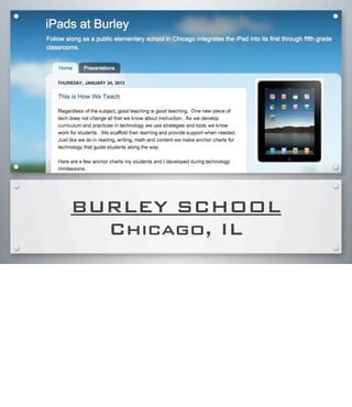 BURLEY SCHOOL
Chicago, IL
 