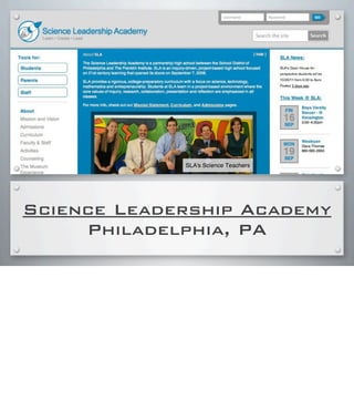Science Leadership Academy
Philadelphia, PA
 