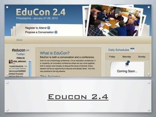 Educon 2.4
 