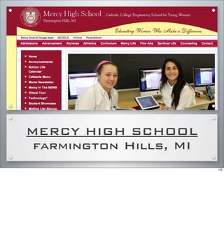 MERCY HIGH SCHOOL
farmington Hills, MI
123
 