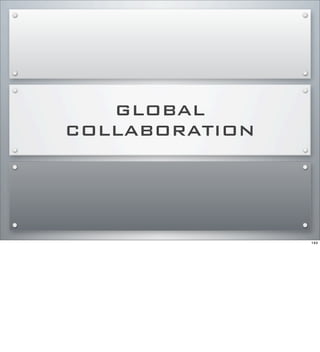 GLOBAL
COLLABORATION
144
 