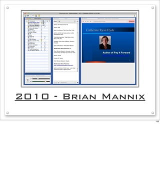 2010 - Brian Mannix
153
 