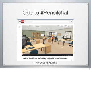 Ode to #Pencilchat
http://goo.gl/9G3Ra
24
 