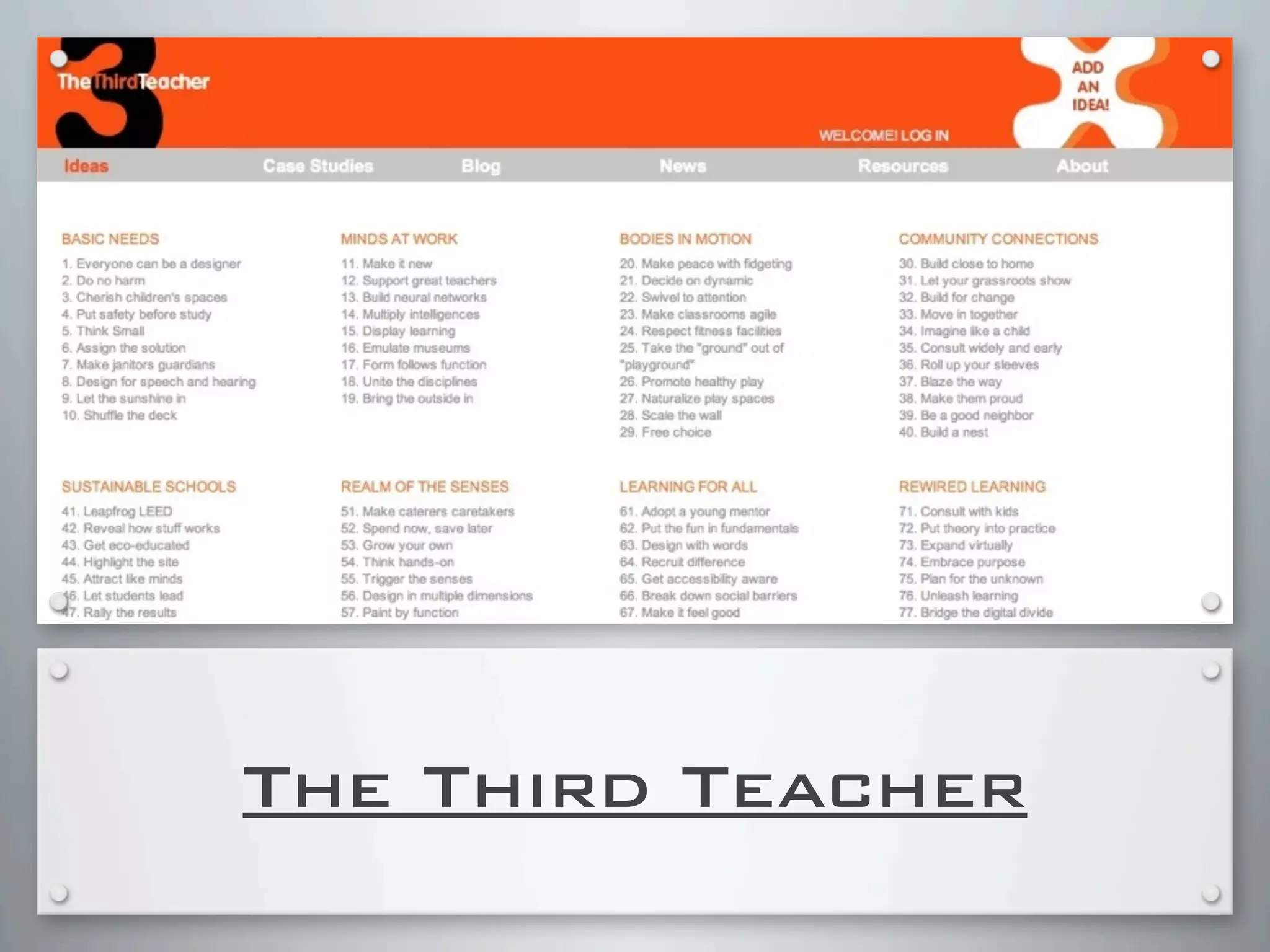 The Third Teacher
 