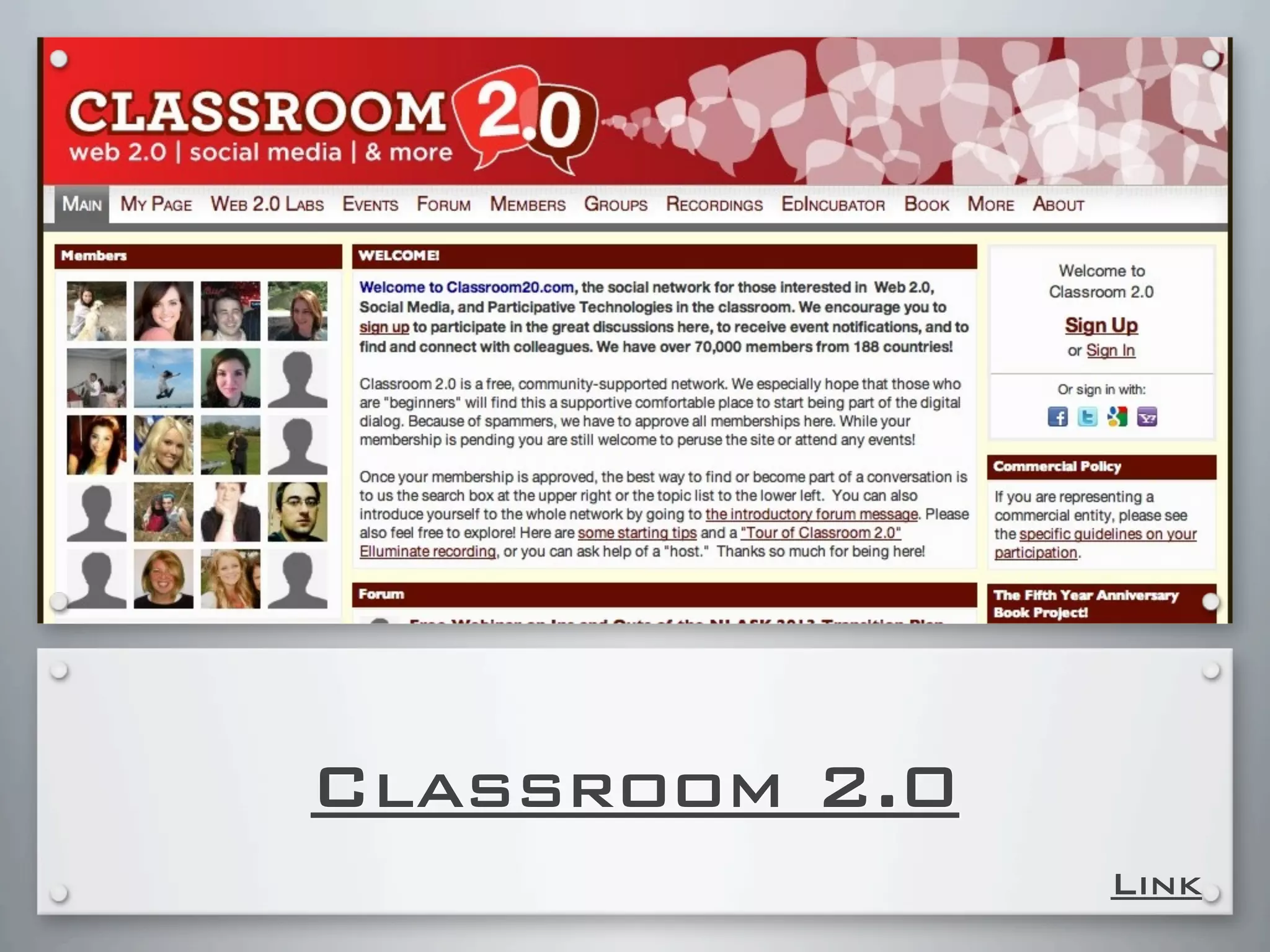 Classroom 2.0
Link
 