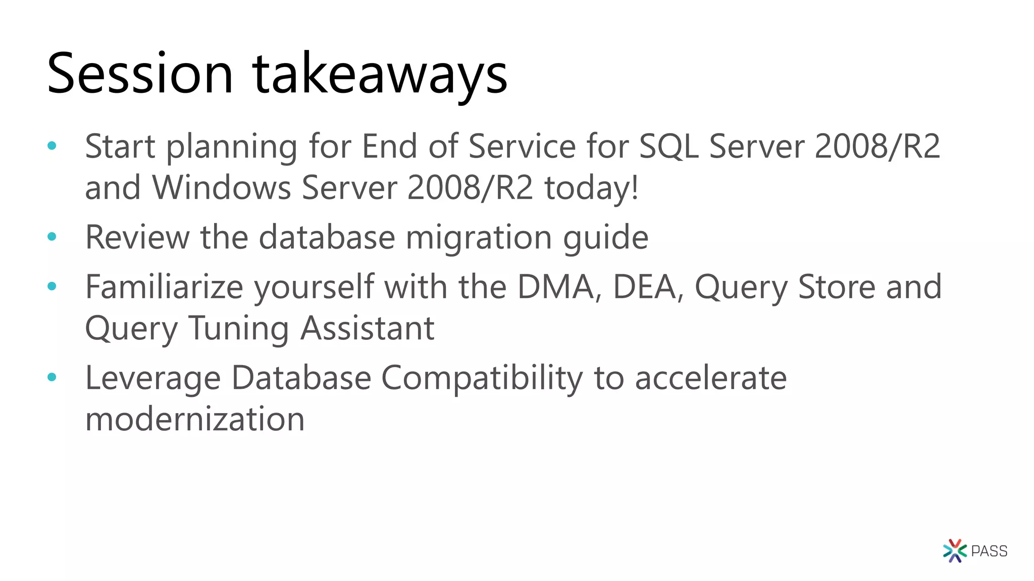 Modernizing SQL Server the Right Way | PPT