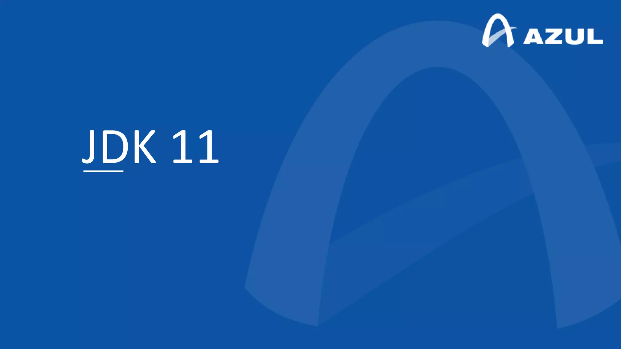 JDK 11
 