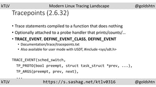 Modern Linux Tracing Landscape | PPTX