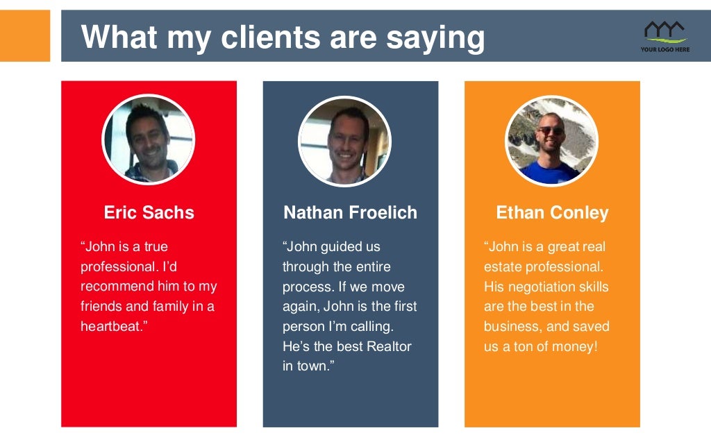 Real Estate Listing Presentation Template