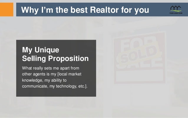 real estate listing presentation template