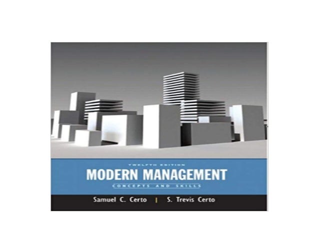 Download Free Library Modern Management Concepts And Skills 12th
