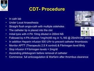 Modern management of dvt dr. sharfuddin chowdhury | PPT