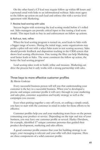 6. Create an extra incentive or offer to attend live 
Is there something you could make available only to those who attend 
live? Something like an extra white paper or free research report or e-copy of 
the speaker’s book? Something of value without a ton of incremental hard 
cost to you, but makes it that much more likely someone will 1) register, 
and 2) actually show up. 
7. Build the presentation for skimmers 
We all do it. Attend webinars while multi-tasking with something else. We 
listen, sort of, while checking email or flipping through RSS feeds. We aren’t 
going to change this behavior, so we might as well optimize our webinars to 
accommodate. So if you take too long to make a point, those multi-tasking 
might miss it. But if you format and present your content with skimmers in 
mind (think top ten lists, highlighted subsections, well-formatted and clear 
divisions between points), you’re more likely to get the point across to more 
people. And, bonus, skimmer-focused webinar content typically works much 
better for subsequent, on-demand viewers of the recording. 
8. Have a plan for takeaways 
Think beyond just a copy of the deck and recording. Could you 
summarize your main points in a one-page PDF? Create a checklist of to-dos 
and action items out of the event? For attendees and non-attendees alike, 
make it easy to distribute, pass along and digest the content in shorter, more 
efficient formats. 
49 
 