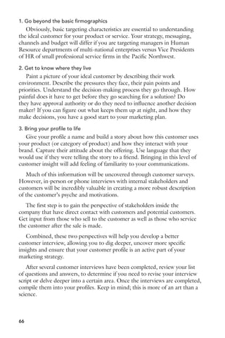 Is your webinar vanilla or hot fudge? 
How to scale your online event ROI 
By Brian Hansford 
Webinars are the vanilla ice cream of B2B marketing tactics and that’s 
okay. But think about how much more interesting a scoop of vanilla is 
when it’s in a sundae! Webinars are a starting point that marketers can build 
multiple assets from for a rich content marketing program. Here is a great 
way to look at using webinars to build multiple content assets. 
The scoops—record it 
Webinar platforms and service providers offer ways to record the event 
for on demand playback. Don’t rely on a “one-time only” webinar event 
to engage your audience. By recording the webinar and making it available 
for on-demand playback, you can connect with more of an audience over a 
longer period of time. 
Chocolate syrup—transcribe it 
We almost always recommend having a webinar transcribed. The raw 
transcription is the basis for creating multiple assets that support the 
presentation. If you have limited resources look at using a freelancer from 
eLance to transcribe the event. 
Carmel syrup—blog series 
With some basic editing, the transcription can be turned in a blog, or 
better yet, an entire blog series. We recently worked with a company using 
this simple approach where we transcribed and edited the webinar into a 
seven part blog series that can be published over a period of time. That is 
hugely valuable. 
Sprinkles—downloadable PDF asset 
Webinars are organized into logical sections of content that share ideas 
the audience can relate to. Listening to a webinar isn’t always possible, or 
desired. Take the transcribed content and turn that into a webinar content 
summary, checklist, or report, formatted as a PDF. 
Cherry on top—inside sales assets 
Get the inside sales team involved and provide them with the assets they 
can use in webinar-related conversations with prospects and customers. 
Webinar attendee and no-show follow up emails can include links to the 
on-demand webinar recording or blog series. Voicemail talking points can 
include brief details on the webinar. 
50 
 