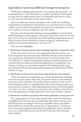 Put it together 
A webinar is just the beginning, not the destination. Using the ideas I’ve 
listed let’s arrange the components into an ice cream sundae of content 
marketing. If your organization delivers multiple webinars every quarter, 
you can rapidly build a library of highly valuable content assets. Make sure 
to record the webinar for on-demand playback. Once a webinar is delivered, 
find a resource to transcribe the presentation and edit the notes. This may 
be something you or someone on your team or a freelancer. 
Post the pre-recorded webinar to your website or host as a gated asset 
with your marketing automation platform. In parallel, edit the content for 
a blog or blog series. At the end of each blog, promote the link to the full 
recorded webinar, or even a complementary webinar. Think about sharing 
quotes or facts from the blog and webinar on Twitter and LinkedIn. The 
webinar transcription can be crafted into a subsequent document asset that 
summarizes the overall topic. You can also cross the webinar from this asset 
and encourage visitors to view the webinar. 
A webinar can turn from a single scoop of lonely vanilla ice cream to a 
richly decadent content marketing sundae. Your audience will be grateful for 
the choices. 
Why bullet points on webinar slides are okay 
If you’re presenting live, you want people watching you, not your slides. 
If you’re presenting live, you have a captive audience that’s there for you, 
focused on you. It’s important that they hear what you’re saying, and any 
visuals behind you should reinforce those points. 
Not verbatim. If your live presentation slides are full of bullet points, your 
audience will frantically try to read everything. They’re no longer listening 
to you, and it’s that much harder to remember what they heard (or read) 
after you’re done. 
Webinars, however, are a different story. They can hear you but not see 
you. It’s far more passive, even vs. something live and in person. And if it’s 
literally just a slide deck they’re watching, it’s Okay to have more words. 
Why? Your audience probably isn’t listening that closely to you anyway. 
They’re multitasking. Checking email, cleaning up their desk. When they 
glance up, you want them to be able to quickly catch up. 
Bullets or key points on webinar slides, therefore, are far more helpful. 
In this context, they’ll help your audience learn faster. 
51 
 