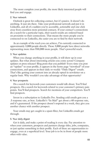 1. Go beyond the basic firmographics 
Obviously, basic targeting characteristics are essential to understanding 
the ideal customer for your product or service. Your strategy, messaging, 
channels and budget will differ if you are targeting managers in Human 
Resource departments of multi-national enterprises versus Vice Presidents 
of HR of small professional service firms in the Pacific Northwest. 
2. Get to know where they live 
Paint a picture of your ideal customer by describing their work 
environment. Describe the pressures they face, their pain points and 
priorities. Understand the decision-making process they go through. How 
painful does it have to get before they go searching for a solution? Do 
they have approval authority or do they need to influence another decision 
maker? If you can figure out what keeps them up at night, and how they 
make decisions, you have a good start to your marketing plan. 
3. Bring your profile to life 
Give your profile a name and build a story about how this customer uses 
your product (or category of product) and how they interact with your 
brand. Capture their attitude about the offering. Use language that they 
would use if they were telling the story to a friend. Bringing in this level of 
customer insight will add feeling of familiarity to your communications. 
Much of this information will be uncovered through customer surveys. 
However, in-person or phone interviews with internal stakeholders and 
customers will be incredibly valuable in creating a more robust description 
of the customer’s psyche and motivations. 
The first step is to gain the perspective of stakeholders inside the 
company that have direct contact with customers and potential customers. 
Get input from those who sell to the customer as well as those who service 
the customer after the sale is made. 
Combined, these two perspectives will help you develop a better 
customer interview, allowing you to dig deeper, uncover more specific 
insights and ensure that your customer profile is an active part of your 
marketing strategy. 
After several customer interviews have been completed, review your list 
of questions and answers, to determine if you need to revise your interview 
script or delve deeper into a certain area. Once the interviews are completed, 
compile them into your profiles. Keep in mind; this is more of an art than a 
science. 
66 
 