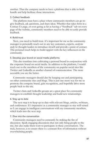 Stage 2: In-profile leads 
These individuals still haven’t expressed any interest in your product 
or service. But you can start to narrow your list based on basic criteria to 
determine which of your compiled names even have a chance of becoming 
a customer. 
This step assumes you already have defined what a qualified prospect 
looks like. On the surface, that means the right company and the right 
individual, based on title or role. This step can also include filtering by 
particularly important company characteristics that can be identified 
externally—things like whether the company has a particular public initiative 
(going carbon-neutral, for example) or whether they have customer login 
capabilities (if you’re selling online transaction or security capabilities, for 
example). 
The vast majority of good leads at this stage are qualified but not ready 
to buy. That means they’re in-profile, the right company and/or individual, 
but they haven’t exhibited any specific interest or buying signals. Yet. Hence 
the next stage: 
Stage 3: Marketing Qualified Leads (MQLs) 
Now we start to get into the jargon and acronyms you may hear in a 
variety of lead scoring and marketing automation circles. At this stage, the 
right-profiled prospect has exhibited some level of interest or early buying 
behavior. 
It can be site traffic patterns you’re watching via a service such as Optify 
or Hubspot. It can be a demo request following a couple months of webinar 
registrations. Tools from Optify and Marketo, for example, can also help 
you score leads based on site visit frequency, type of content they check out, 
duration of visits, and a variety of other weighted activities. 
The more advanced marketing automation systems can automatically pass 
to sales the leads that pass a certain lead score threshold. But you can also do 
this manually. 
Many companies pass these leads directly on to the sales team, but 
the leads haven’t necessarily indicated they’re ready to buy. They’ve only 
exhibited certain activities that tell us they could be close. Hence, some 
companies have instituted phone-based lead qualifiers to take MQLs and 
further qualify them for potential sales activity. 
70 
 
