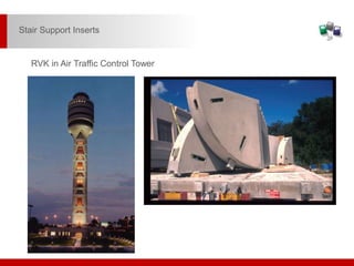 RVK in Air Traffic Control Tower
Stair Support Inserts
 