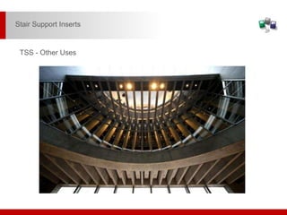TSS - Other Uses
Stair Support Inserts
 