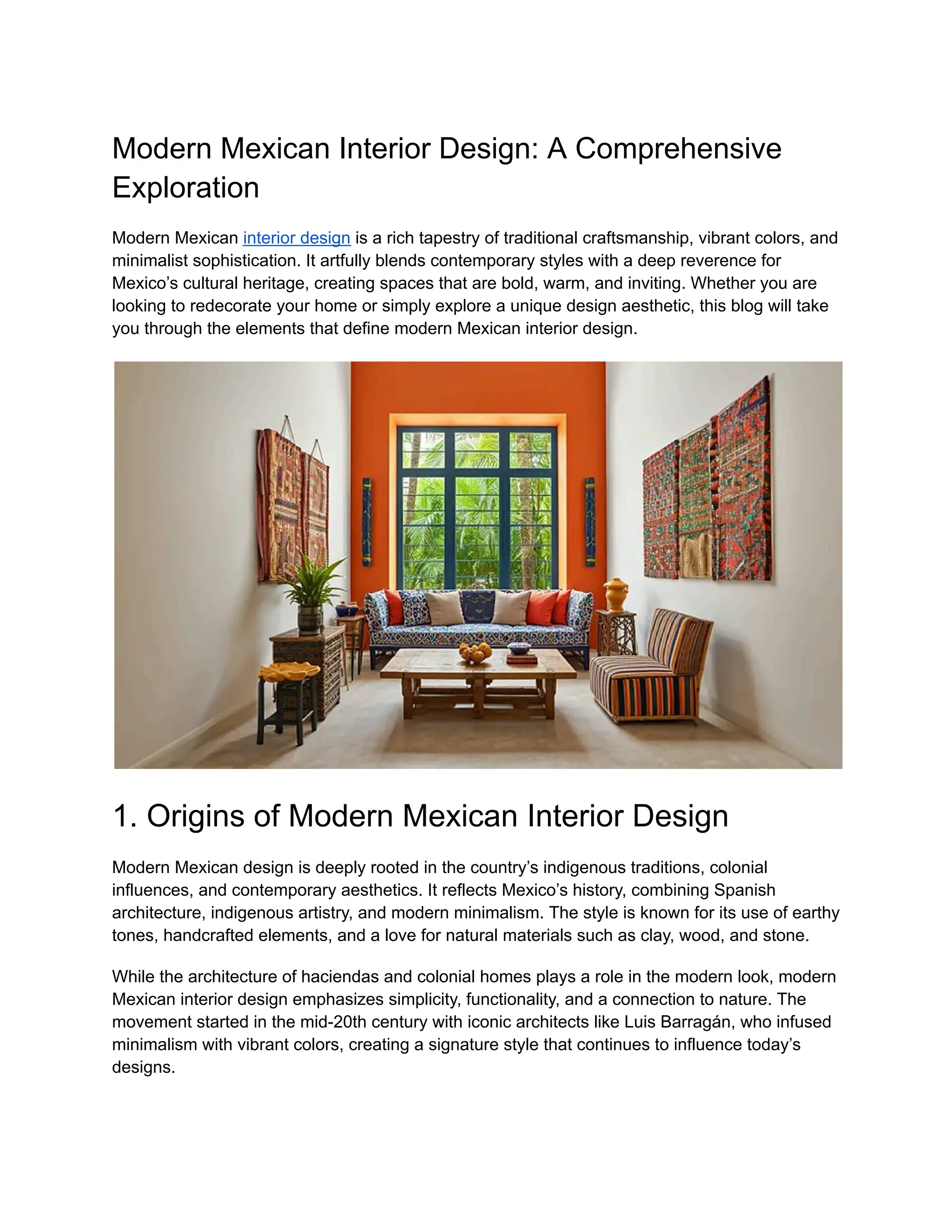 Modern Mexican Interior Design_ A Comprehensive Exploration.pdf
