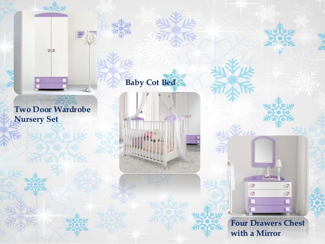 modern nursery set