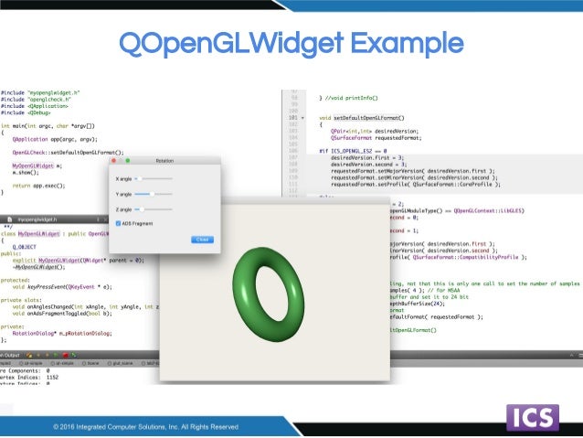 Convert Your Legacy Opengl Code To Modern Opengl With Qt