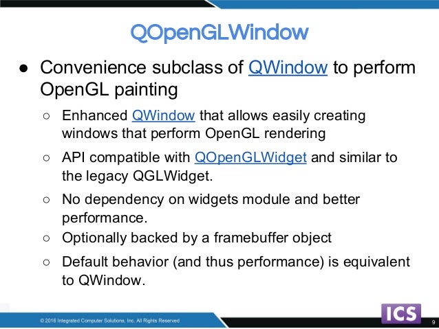 Convert Your Legacy Opengl Code To Modern Opengl With Qt