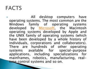 Modern operating system....... | PPTX