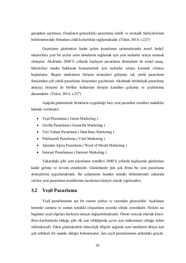 Pazarlama faaliyetlerinin analizi Pazarlama faaliyetlerinin analizi
