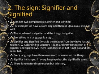 Signified Example MODERN PHILOSOPHY OF A LANGUAGE.(BS ENGLISH)pptx | PPTX