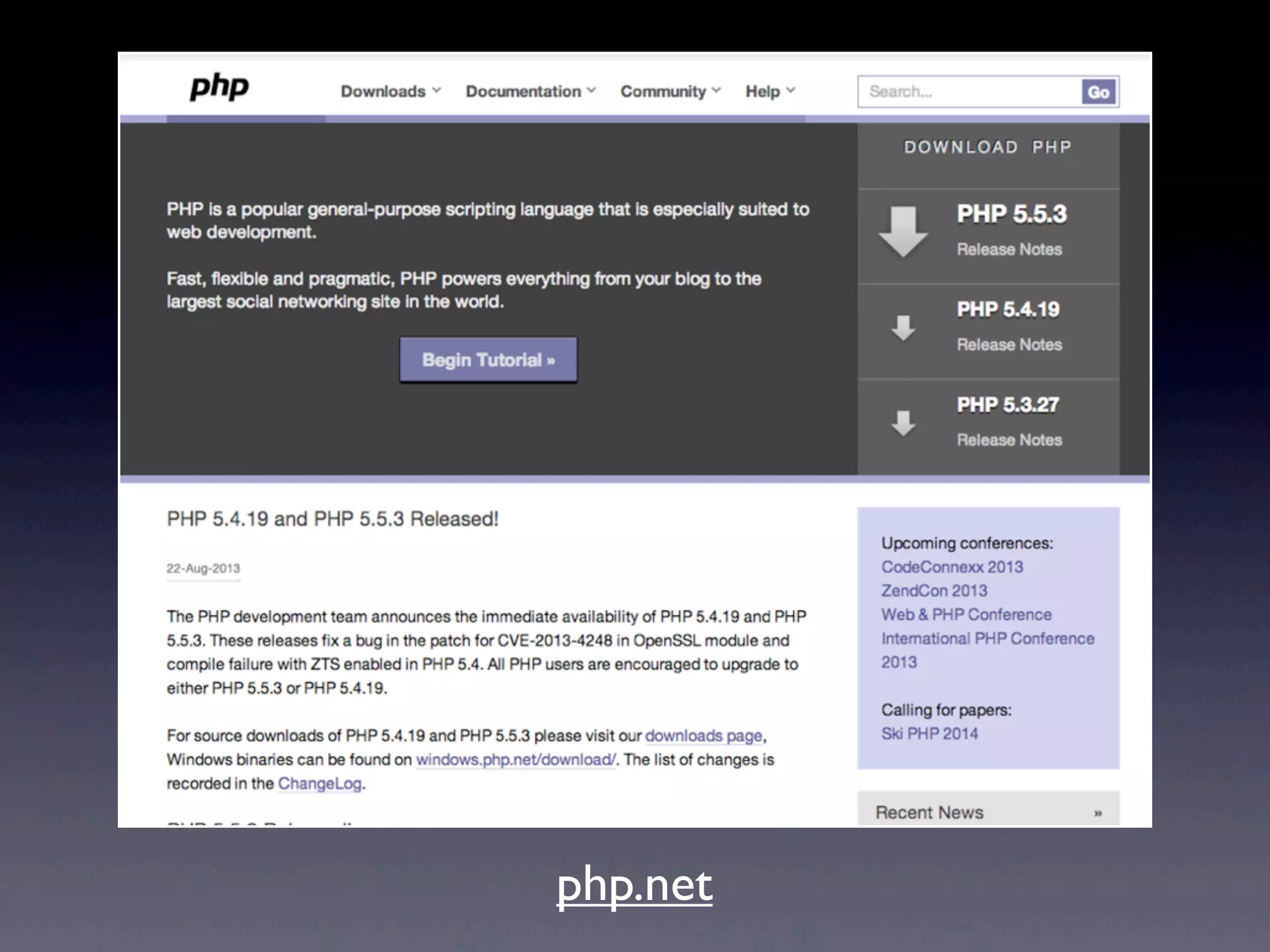 php.net
 