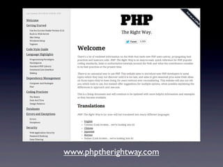 www.phptherightway.com
 