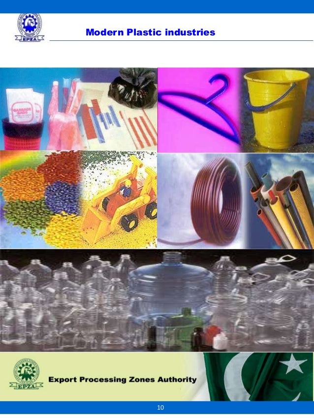 Modern plastic industriesExport Processing zones Pakistan