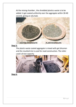 Modern plastic road report | PDF