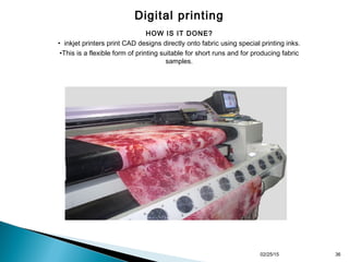 Printing Technology Example Pattern Modern printing technologies | PPT