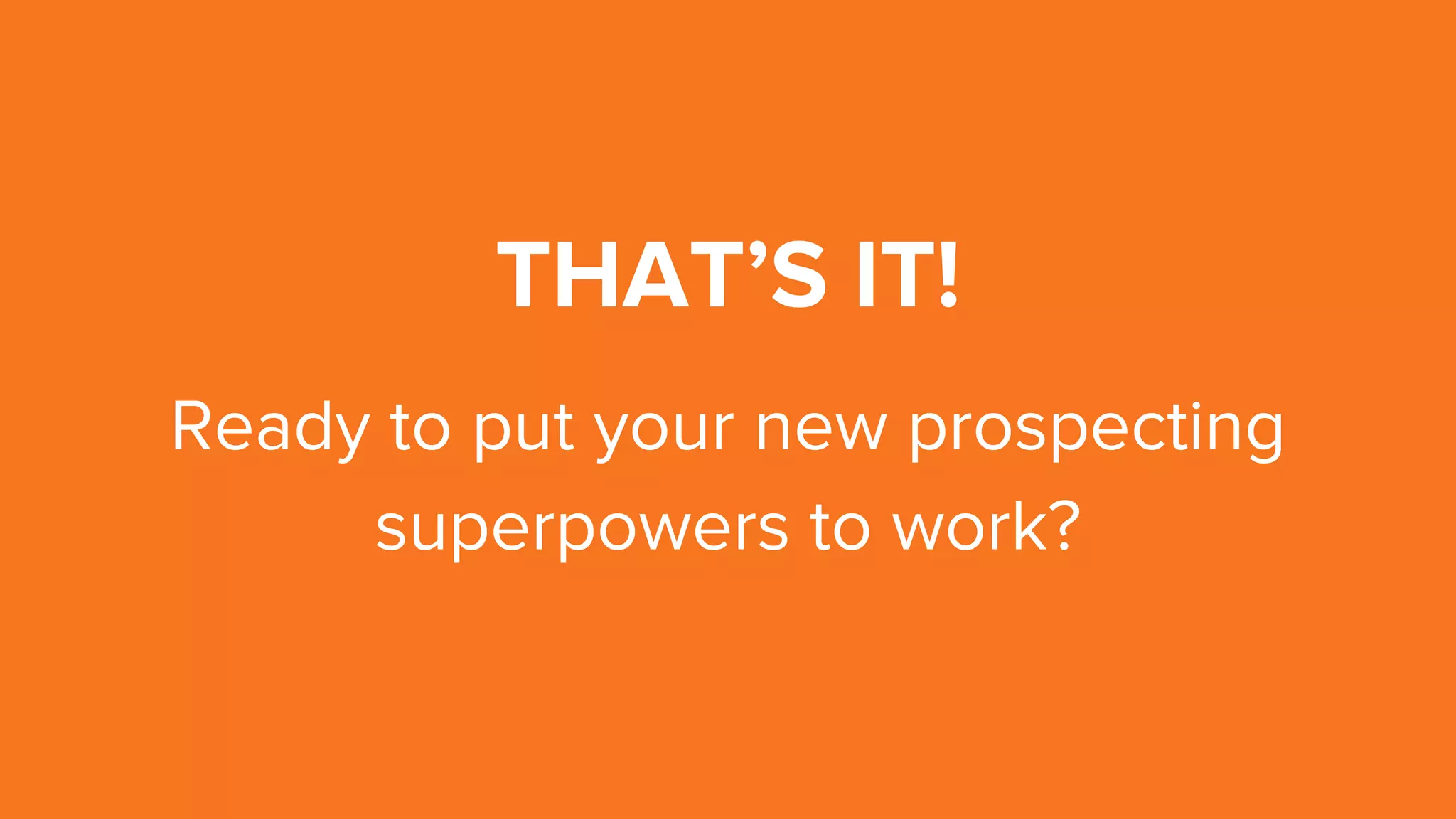 Modern Prospecting Techniques for Connecting with Prospects (from Sales Hacker and HubSpot)