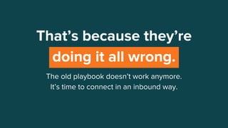 Modern Prospecting Techniques for Connecting with Prospects (from Sales Hacker and HubSpot)