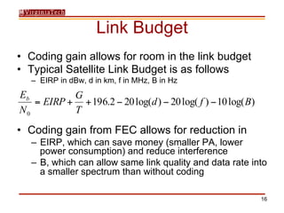 Modern SATCOM Forward Error Correction | PDF